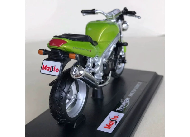 1:18 Triumph Speed Triple  Fluorescent Green  Maisto  Diecast Motorcycle Model