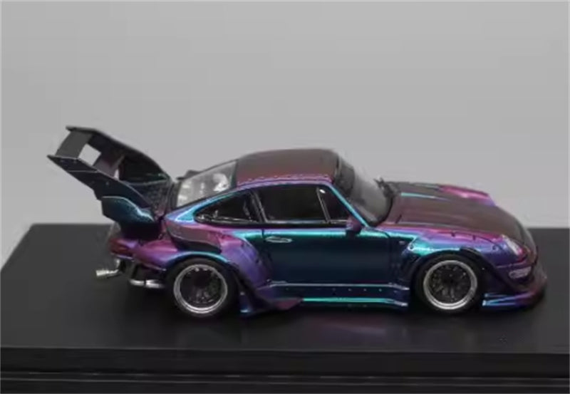 1:64 Porsche 911 RWB 993 Chameleon Purple SW DIECAST Limited Edition 499pcs ONLY Model