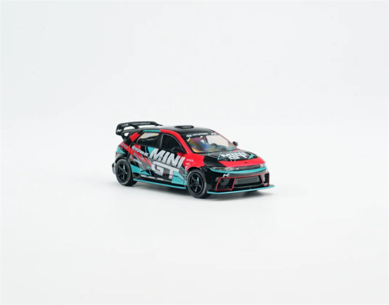 1:64 Hyundai Ioniq 5 N Mini GT RS-01T Tokyo Auto Salon 2025 MINIGT DIECAST Model