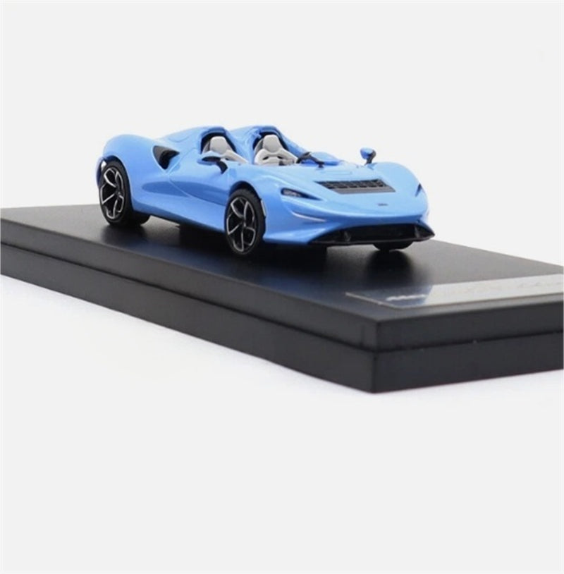 LCD-MODELS McLaren ELVA LIGHT BLUE Open Top Super Car 1:64 car Pre-built Model view5