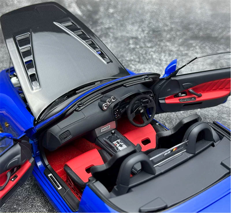 1:18 Honda S2000 MUGEN  Apex Blue MOTORHELIX Limited Edition 399PCS ONLY DIECAST Model