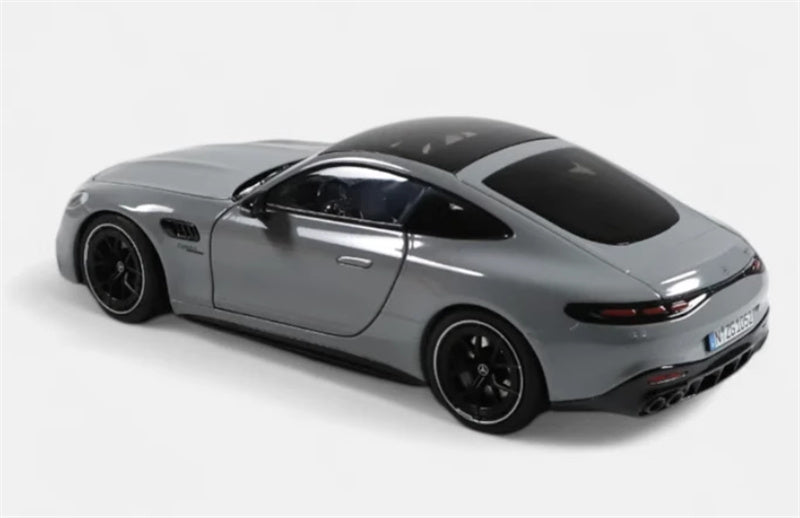 NZG Mercedes AMG GT43 Fully open Gray 1:18 Car Pre-built Model