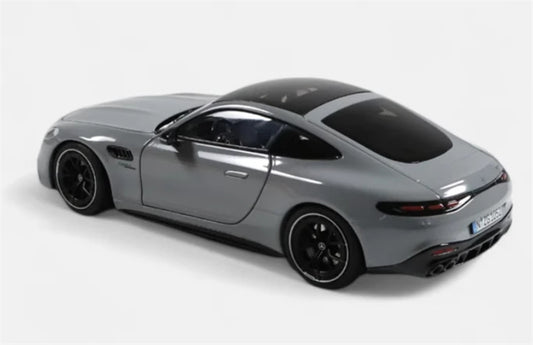 NZG Mercedes AMG GT43 Fully open Gray 1:18 Car Pre-built Model