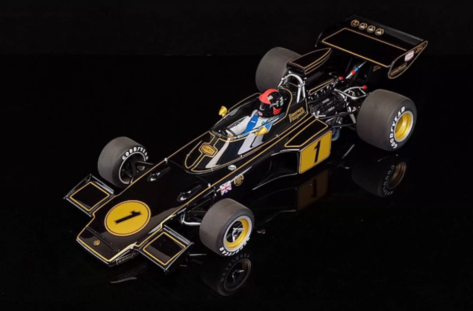 AUTOART Lotus 72E 1973 #1 Texaco Goodyear 1:18 Car Pre-built Model view1