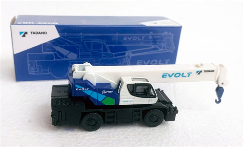 IMC TADANO EVOLT eGR-250N mini Rough Terrain Crane Blue White 1:125 Truck Pre-built Model