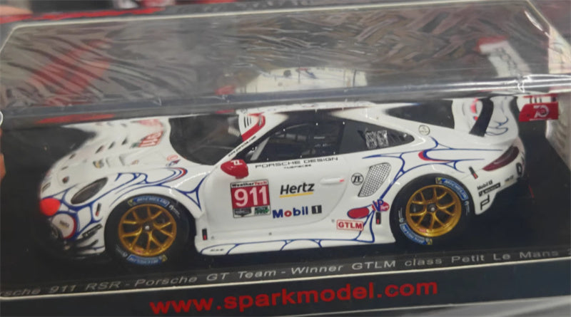 1:43 Spark Porsche 911 RSR Porsche GT Team Winner GTLM class Petit Le Mans 2018 view8