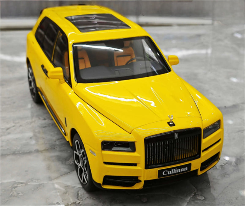 1:18  Cullinan BB  Metallic yellow ROLLS-ROYCE Limited Edition 149PCS ONLY DIECAST Model