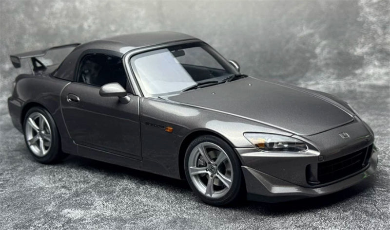 1:18 Honda S2000 TYPE S 2007 Metallic Moonstone Grey MOTORHELIX Limited Edition 499PCS ONLY DIECAST Model