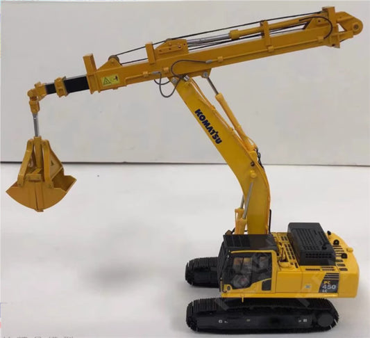 KOMATSU PC450LC-8 telescopic arm grab excavator Limited edition commemorative edition 1:50 Truck Pre-built Model