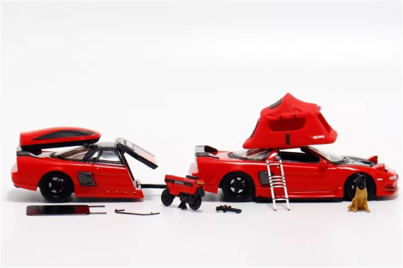 1:64 Honda Acura NSXTRA carbon fiber cover Limited Edition 499pcs ONLY  Red Finclassically DIECAST Model