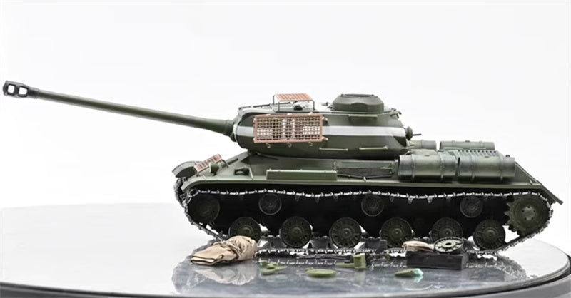 3R Berlin JS2 Heavy Tank Stalin 2 with Steel Wire Bed Protection VEHICLE THE NUMBERS ARE RANDOM 1:72 Tank Pre-built Model