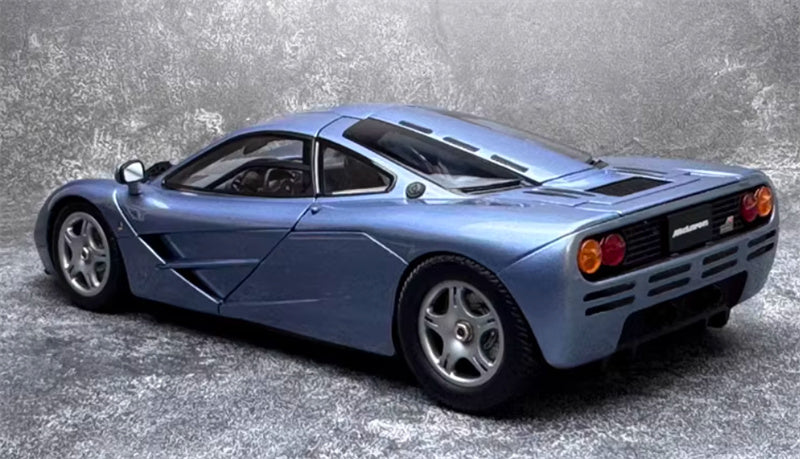 LCD-MODELS McLaren Racing XP5 Supercar baby blue 1:18 Car Pre-built Model view3