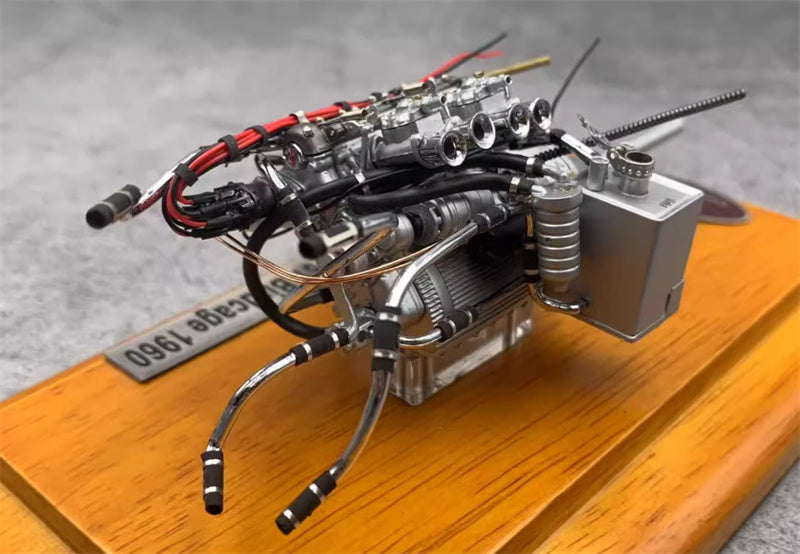 CMC Motor of Maserati Tipo 61 Birdcage 1960 1:18 Car Accessories Pre-built Model view3