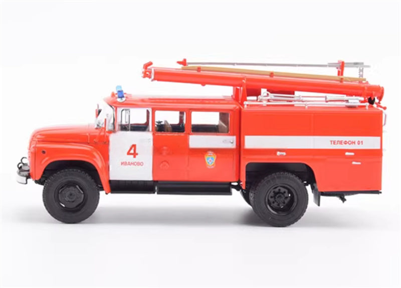 Modimio Soviet Zil ANR-127B (130) fire truck 1:43 Truck Pre-built Airliner Model Display view3