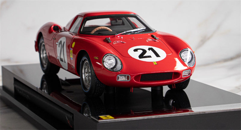 1:18 Ferrari 250 LM red Amalgam #21 Resin Car Model view4