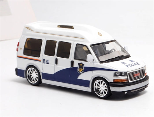 1:64 GMC Savana Business RV White GOC & The Art of Model DIECAST Limited Edition 199pcs ONLY Model