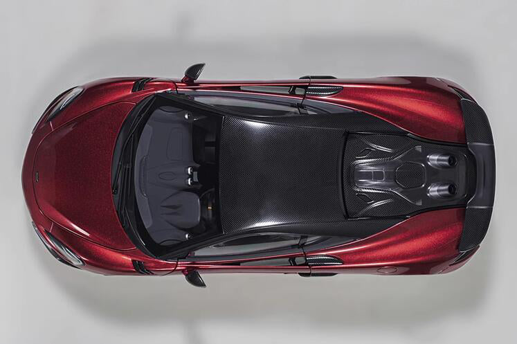 AUTOART McLaren 600LT sports car red 1:18car Pre-a Model