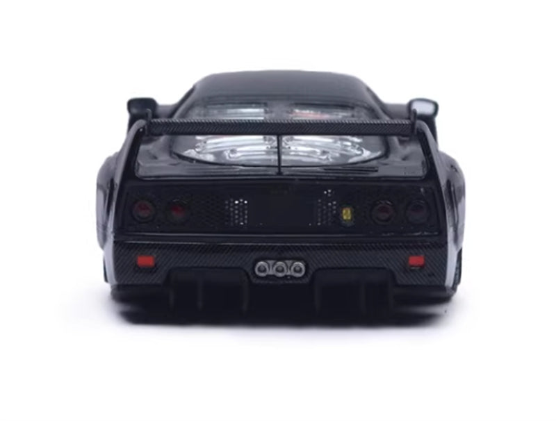 SUPCAR Ferrari F40 Black Limited Edition 999pcs ONLY 1:64 Car Pre-built Model