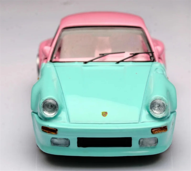 1:64 Porsche 911 930 Turbo Pink and Green Mortal DIECAST Limited Edition 399pcs ONLY Model