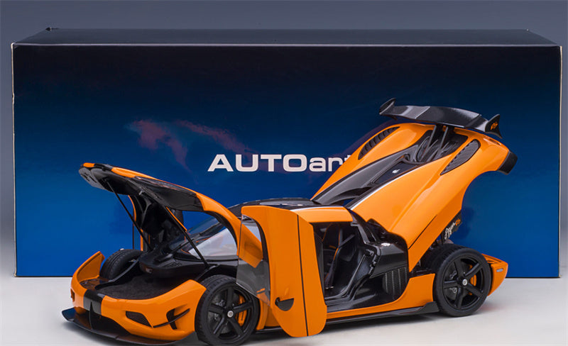 AUTOART KOENIGSEGG Agera RS Orange 1:18car Pre-a Model