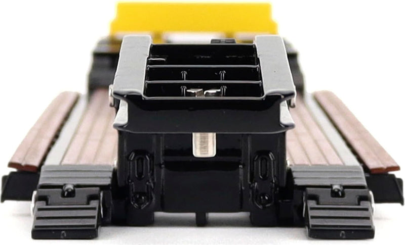 CATERPILLAR Trail King TK120 Hydraulic Detachable Gooseneck Lowboy Trailer in Black - Outrigger Version 1:50 Truck Pre-built Model
