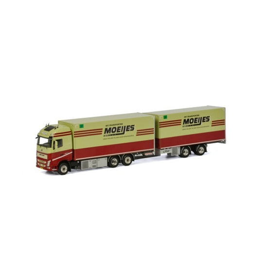 1:50 VOLVO MOEIJES BV FH XL RIGED BOX TRUCK COMBI WSI   Diecast Model