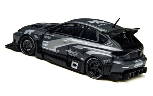 1:64 Subaru IMPREZA RAIDER   TimeMicro x PSC DESIGN Grey floral coating  DIECAST Model