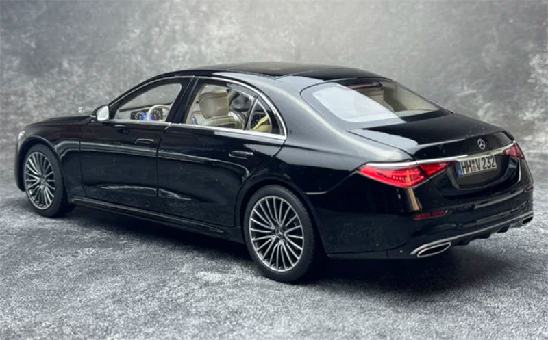 1:18 Mercedes-Benz W223 S600  Black/Beige interior NOREV  DIECAST Model