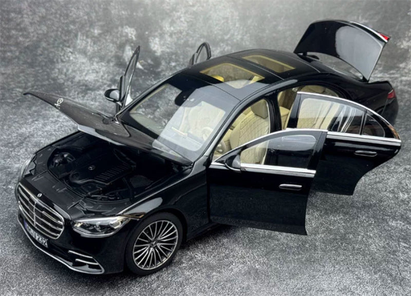 1:18 Mercedes-Benz W223 S600  Black/Beige interior NOREV  DIECAST Model