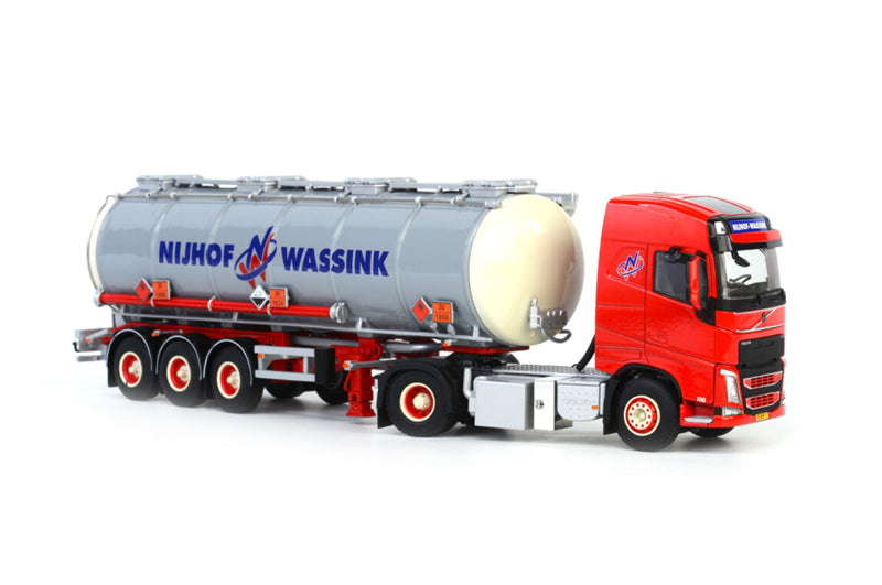 WSI VOLVO FH4 GL 4x2 TANKTRAILER Nijwa NIJHOF WASSINK 1:50 Truck Pre-built Model