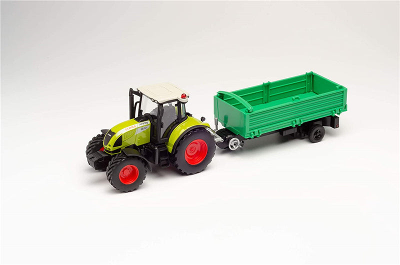 Herpa CLAAS ARION 540 Tractor with Trailor 1/32 Truck Pre-built Model