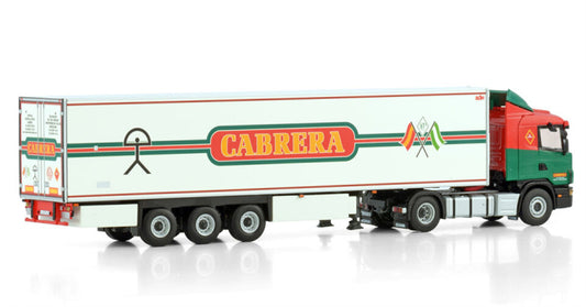 WSI SCANIA 4 SERIES 4X2 REEFER Transportes Cabrera 1:50 Model