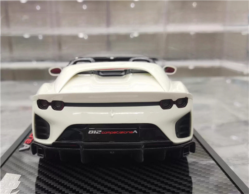 BBR MODELS Ferrari 812 competizione A white Limited Edition 28PCS ONLY 1:18 Car Pre-built Model view6