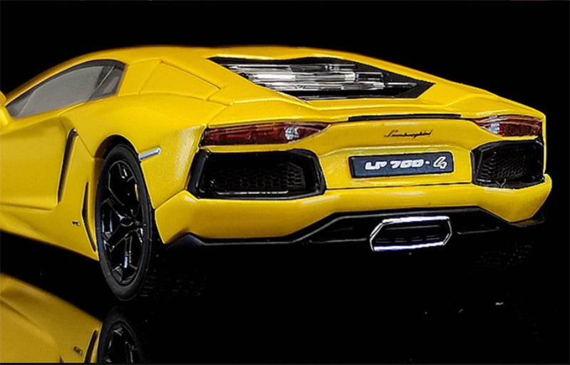 AUTOART Lamborghini Aventador LP700-4 GIALLO ORION 1:43 Car Pre-built Model view9