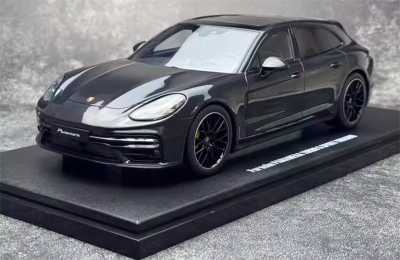 1:18 PORSCHE Panamera Turbo S Sport Turismo  Metallic Gray  GT SPIRIT Limited Edition 504PCS ONLY Resin Car Model