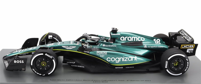 1:18 Aston Martin AMR23 2023 Spark Bahrain GP Resin Car Model view5