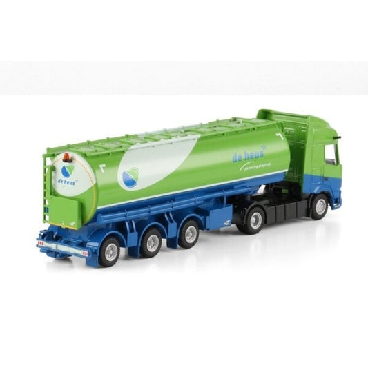 1:87 DAF DE HEUS VOEDERS XF MY25 4X2 BULK TRAILER 3 AXLE WSI DIECAST Model