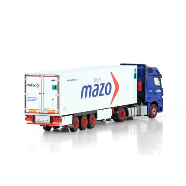 1:50 MB GRUPO MAZO ACTROS MP5 4X2 REEFER TRAILER 3 AXLE WSI   DIECAST Model