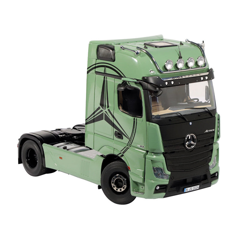 NZG Mercedes Benz Actros GigaSpace 4x2 olive with star 1:18  DIECAST Truck Lorry