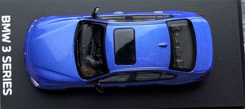1:64 BMW 3 Series F30 Esto Blue Almost Real DIECAST Civil Car Model