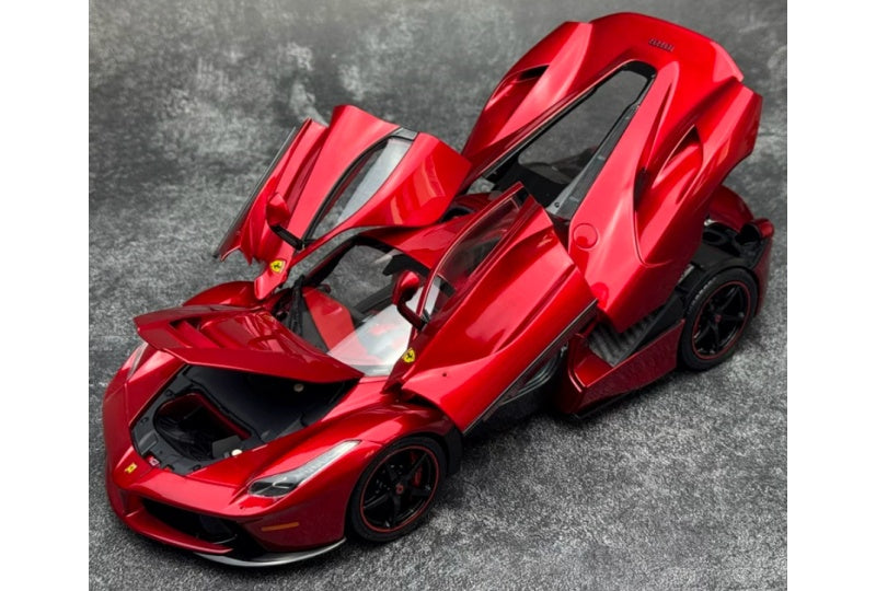 1:18 Ferrari LaFerrari  Hamilton Metallic Red BBR MODELS  DIECAST Model