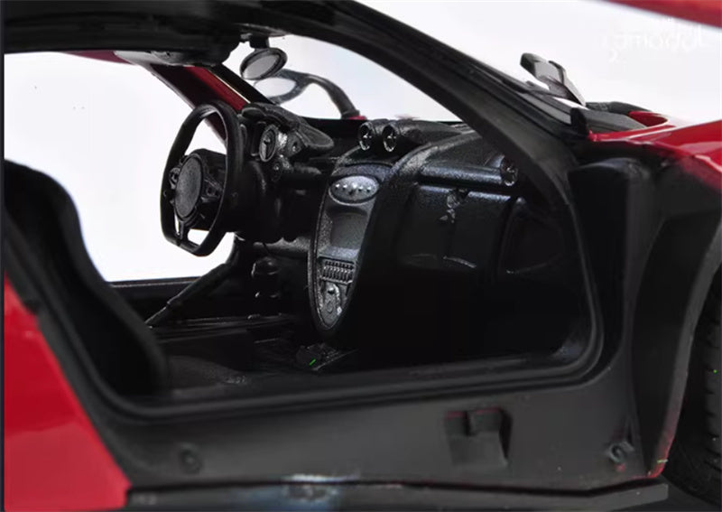 1:24 Pagani Huayra Supercar  Red  WELLY  DIECAST Car Model