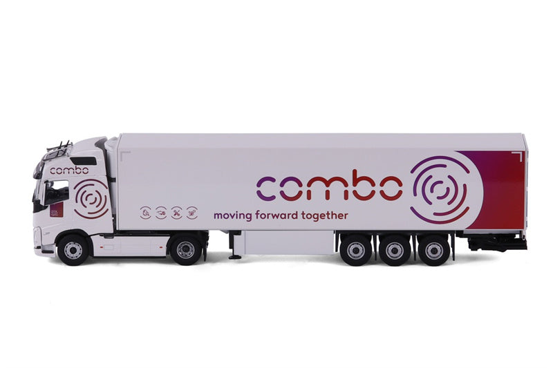 CAVALLINO Volvo FH5 Globetrotter Combo Container Truck 1:50 Truck Pre-built Model