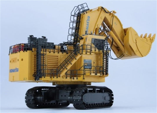 BYMO KOMATSU PC8000-11 Diesel Mining Excavator Shovel yellow 1:50 DIECAST Truck Lorry
