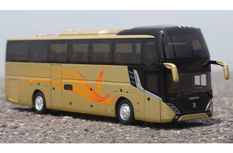 Yaxing ASIASTAR X9 YBL6128HQP2 High End Bus Golden Phoenix 1:42 Bus Pre-built Airliner Model Display view1
