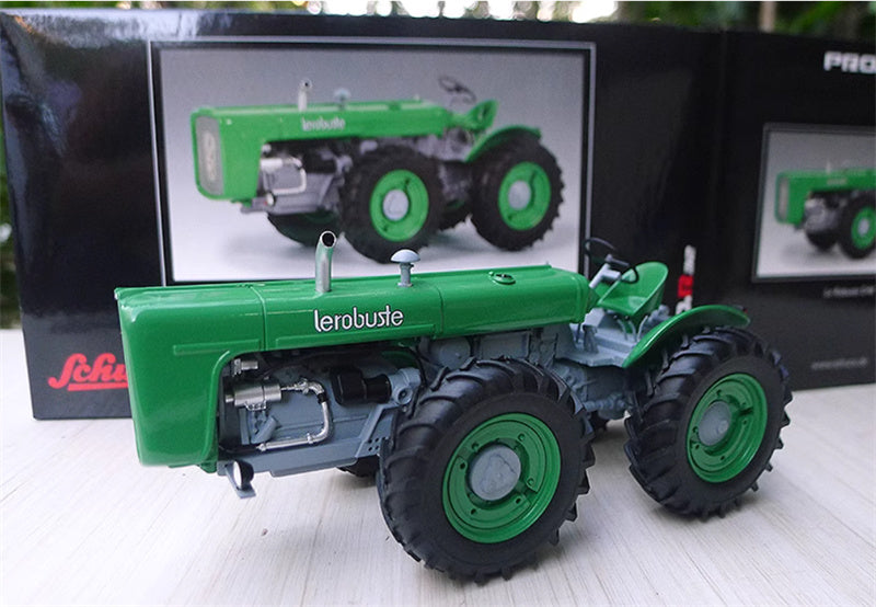 SCHUCO Lerobuste D4K Tractor Emerald Green Limited Edition 1:32 Truck Pre-built Model