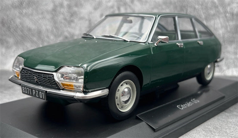 NOREV Citroen GS 1972 Green 1:18 Car Pre-built Model view1