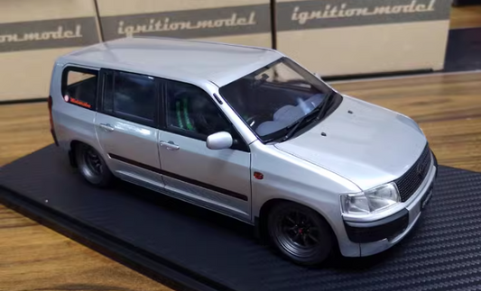 Ignition Model Toyota Probox GL NCP51V MPV silver 1:18car Pre-a Model