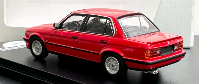 1:64 BMW 3 Series E30 red Almost Real DIECAST Civil Car Model