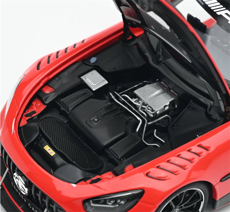 1:18 Mercedes-Benz AMG GT BLACK SERIES 2025 Red - Chinese Grand Prix MINICHAMPS  DIECAST Model
